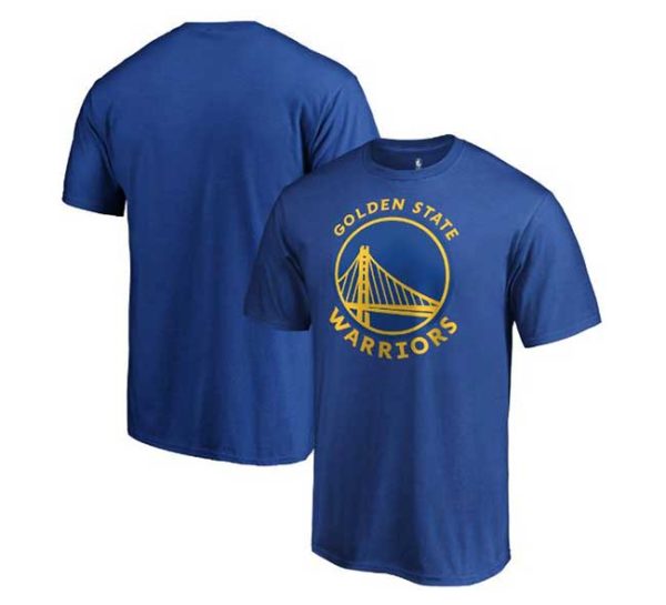 Golden State Warriors Royal Global Logo T-Shirt