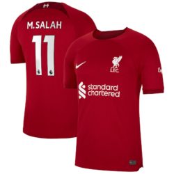 Nike Mohamed Salah Liverpool Red 2022/23 Home Replica Player Jersey
