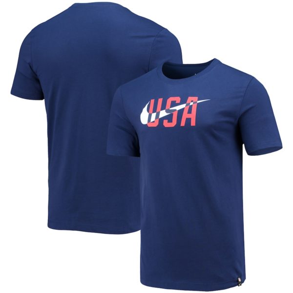 Nike US Soccer Blue Swoosh T-Shirt