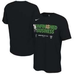 Nike Boston Celtics Black 2023 NBA Playoffs T-Shirt