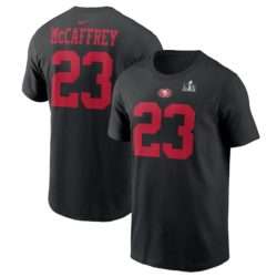 Nike Christian McCaffrey 49ers Super Bowl T-Shirt