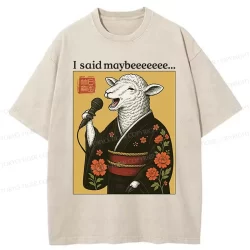 Singing Sheep Washed T-Shirt