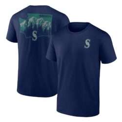 Seattle Mariners Navy Team Hometown Collection Washington State T-Shirt