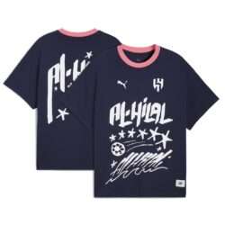 Puma Al Hilal Navy 2025 FIFA Club World Cup Hoops T-Shirt